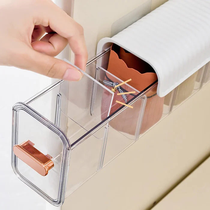 Belro wall-mounted underwear storage unit with multiple compartments for organized home and garden storage.
