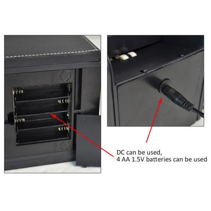 Belro electric card shuffling machine for automotive use, compact device with multiple card handling features.