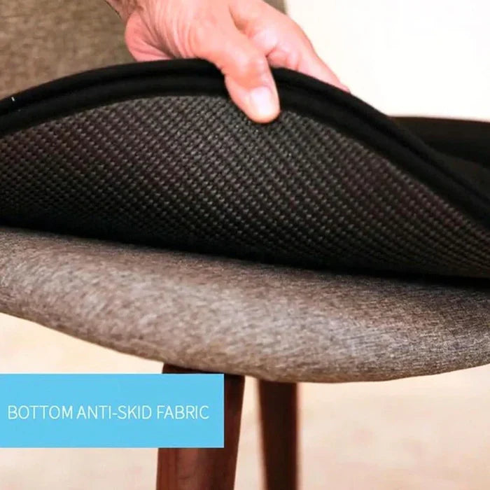 Belro rotating seat cushion with 360-degree swivel for easy turning, designed for elderly use on chairs and car seats.