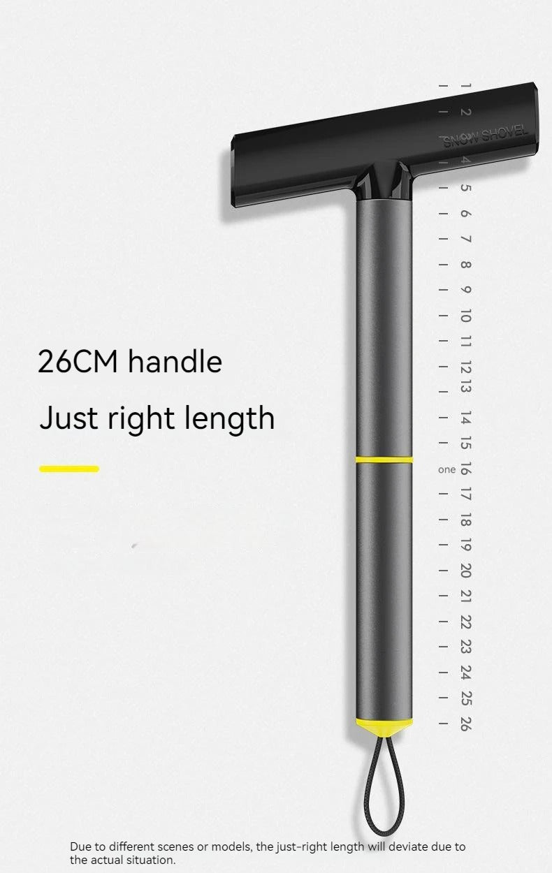 Belro ice scraper for car with sturdy plastic blade and ergonomic handle, designed for removing ice from vehicle windows.
