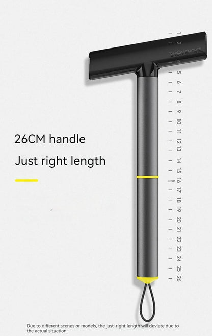 Belro ice scraper for car with sturdy plastic blade and ergonomic handle, designed for removing ice from vehicle windows.