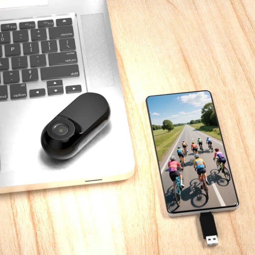 Belro Mini Magnetic Action Camera POV sport recorder with compact design, lens, and magnetic mounting features.