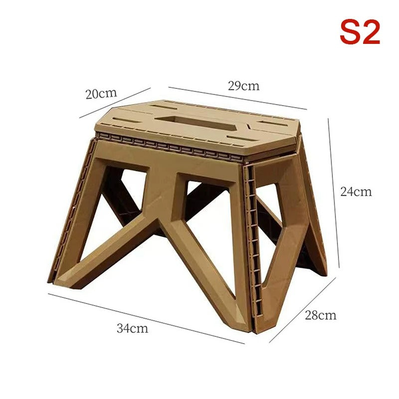 Belro camping folding stool with sturdy metal frame and fabric seat, ideal for outdoor camping or garden use.