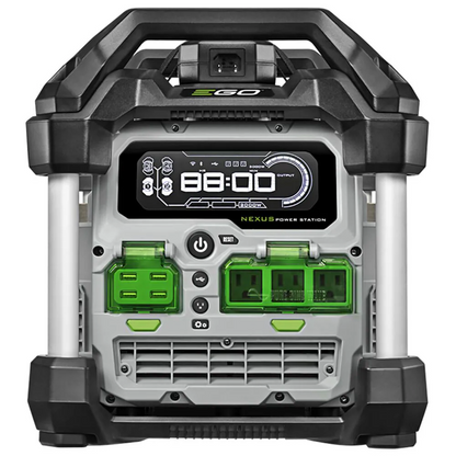 Casavibeo EGO Nexus portable generator with 3000-watt power and two batteries, compact and efficient for outdoor use.