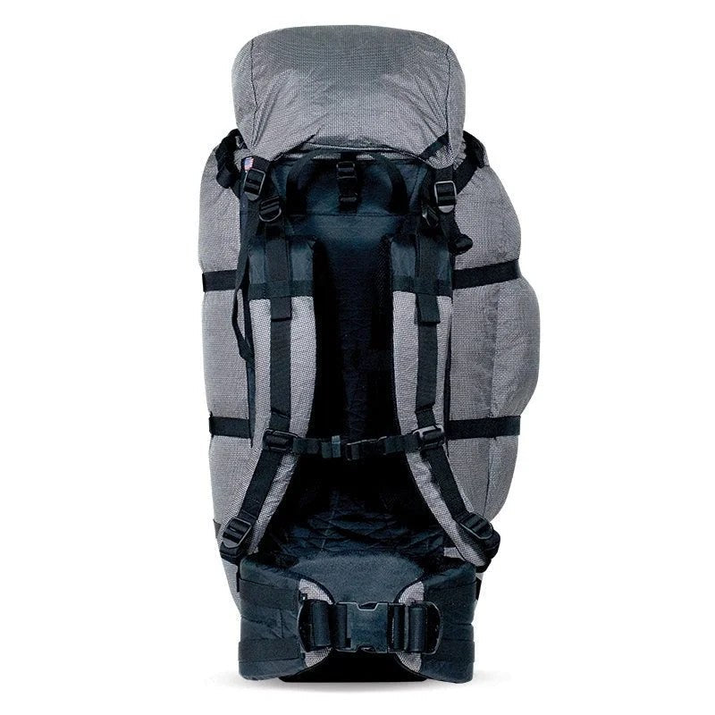 Casavibeo Stone Glacier Terminus 7000 backpack with multiple compartments and padded straps, ideal for outdoor hiking and trekking adventures.