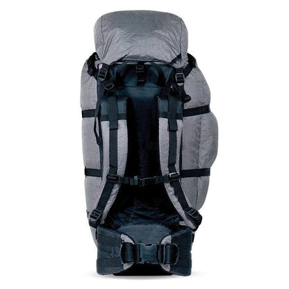Casavibeo Stone Glacier Terminus 7000 backpack with multiple compartments and padded straps, ideal for outdoor hiking and trekking adventures.