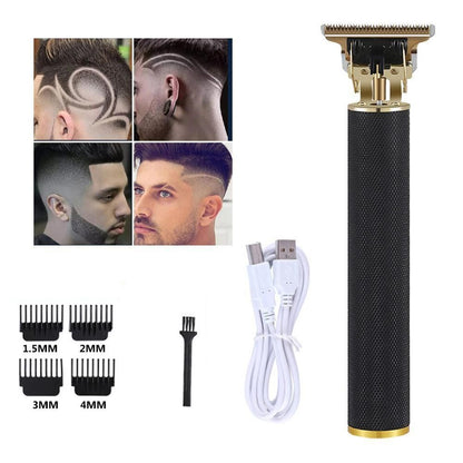 BowLift RazorPro T-Blade cordless electric hair clipper with adjustable blades for precise trimming and grooming.