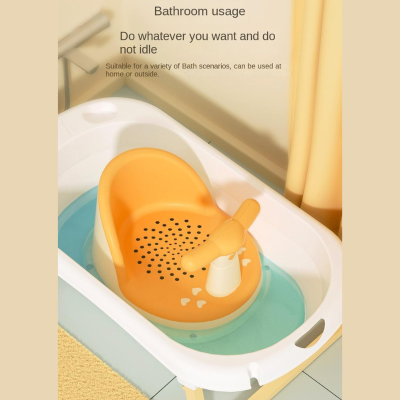 Belro baby bath seat for children, a safe and comfortable shower chair with supportive backrest and non-slip base for bath time.