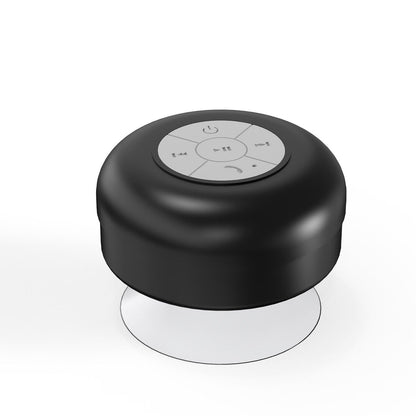 Belro shower speaker with waterproof design, compact electronic audio device for waterproof bathroom entertainment and music.
