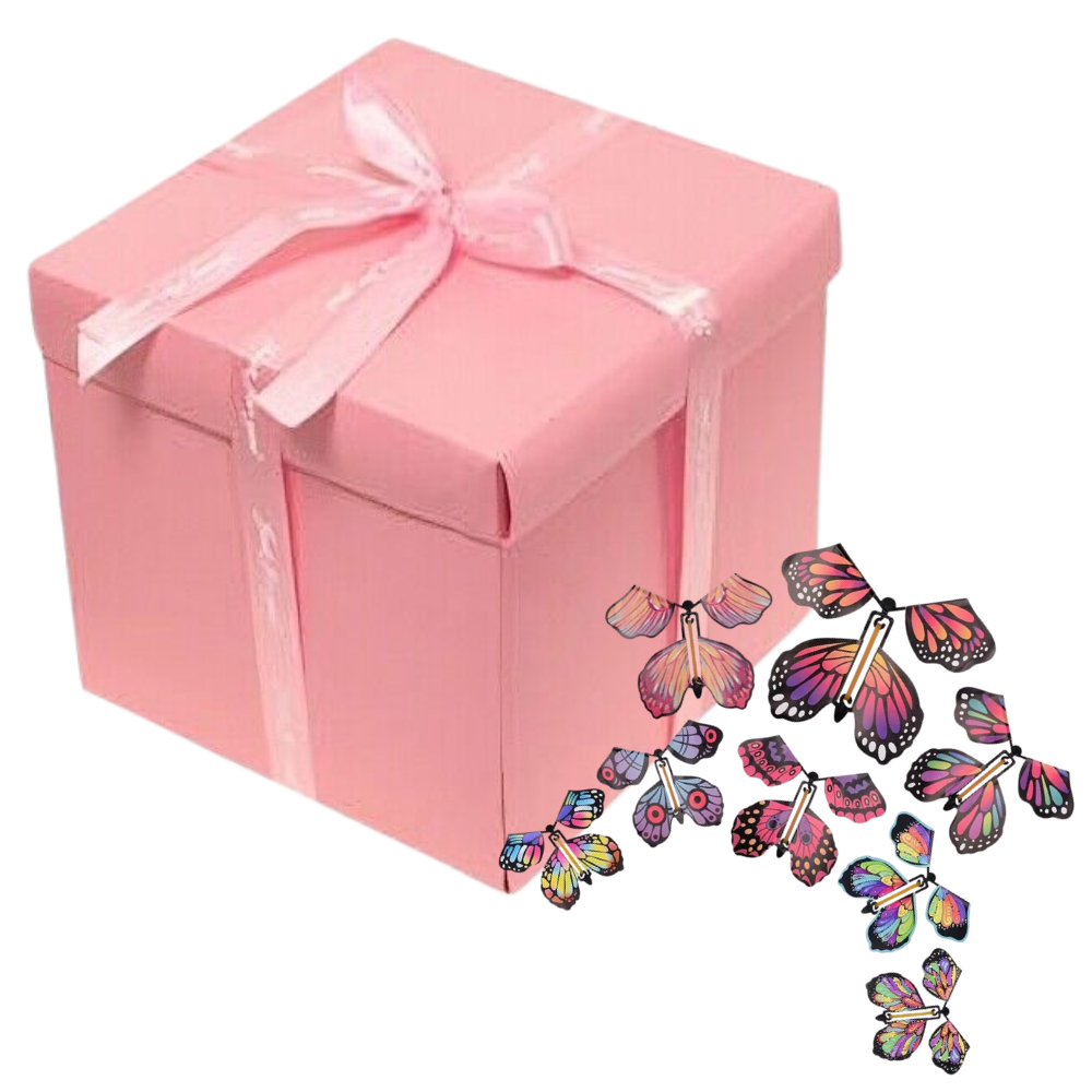 Belro men's DIY Valentine's Day magic butterfly photo surprise gift, featuring clothing with a hidden photo display and butterfly design.