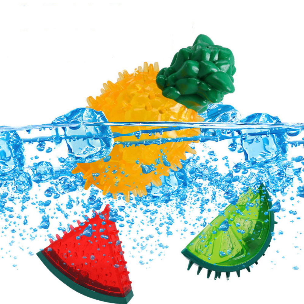Belro cooling freezable dog teething chew toy for summer, designed to soothe and entertain pets during hot days.