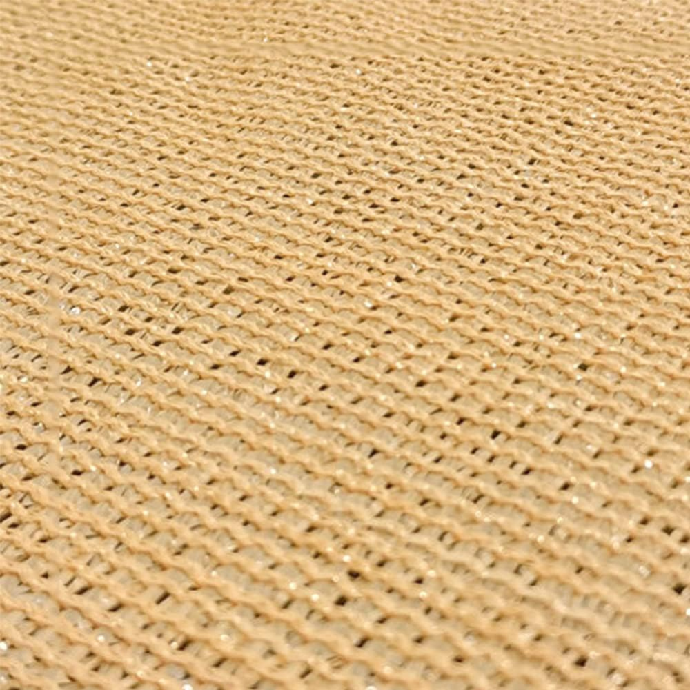 Belro outdoor mesh patio sun shade sail canopy providing UV protection and shade for outdoor spaces.