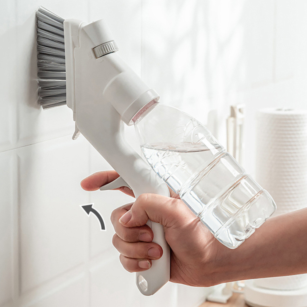 Belro 4-in-1 bathroom floor and wall cleaner tool for outdoor home and garden cleaning tasks, featuring adjustable handle and versatile attachments.
