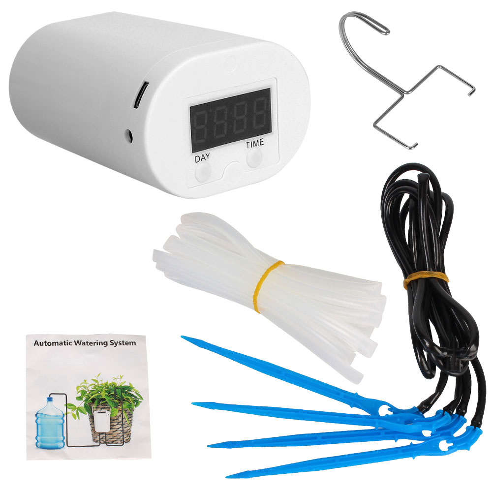 Belro Smart Garden auto watering system for outdoor plants, with hoses and control unit for healthy garden growth.
