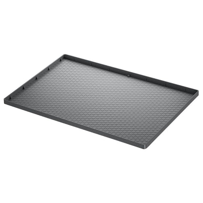 Belro large silicone under kitchen sink mat with protective liner, waterproof and durable for kitchen organization and leak prevention.