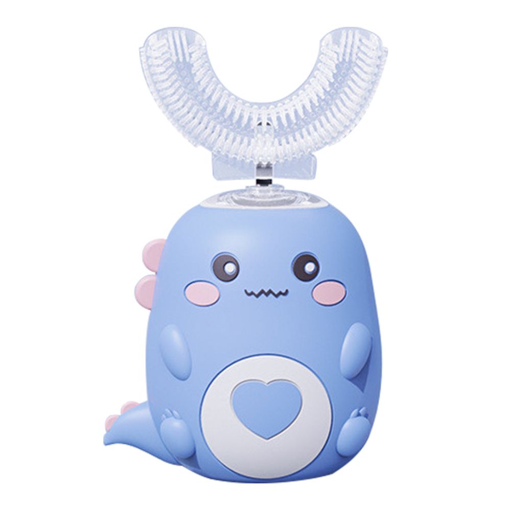 Belro 360° U-Shape Sonic Electric Toothbrush for Kids showing colorful, ergonomic design with rounded brush head for gentle cleaning