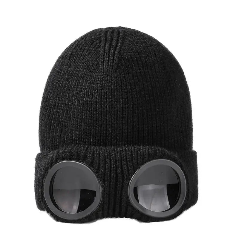 Belro unisex winter beanie hat with knitted design, ideal for cold weather, showcasing a cozy winter accessories style.