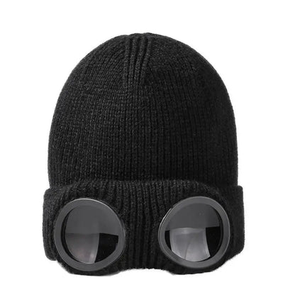 Belro unisex winter beanie hat with knitted design, ideal for cold weather, showcasing a cozy winter accessories style.