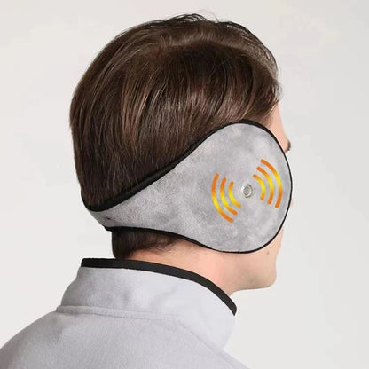 Belro plush winter ear muffs with attached earpiece, soft fabric, and cozy design for cold weather warmth and comfort.