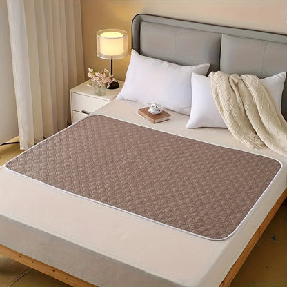 Belro washable incontinence bed protector lying flat, showing waterproof fabric and soft surface for health and beauty use.