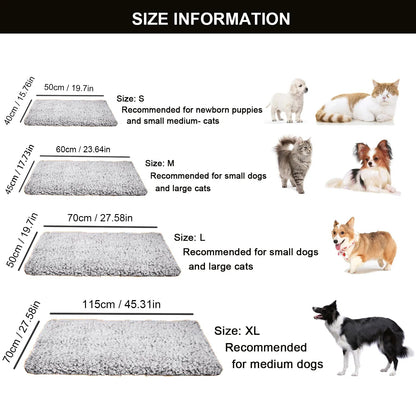 Belro cat and dog warming pad, soft heating pad for pets, designed for pain relief and comfort in health and beauty.