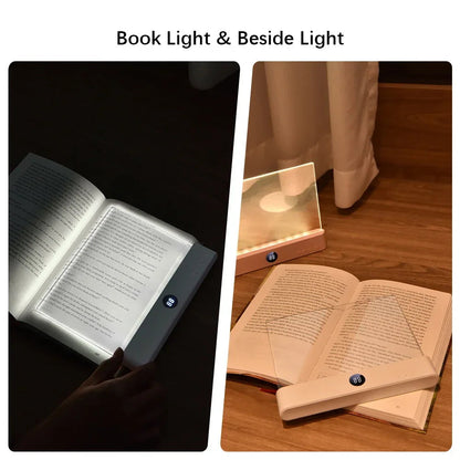 Belro LED night vision flat panel reading light for office and stationery use, with sleek design and adjustable brightness.