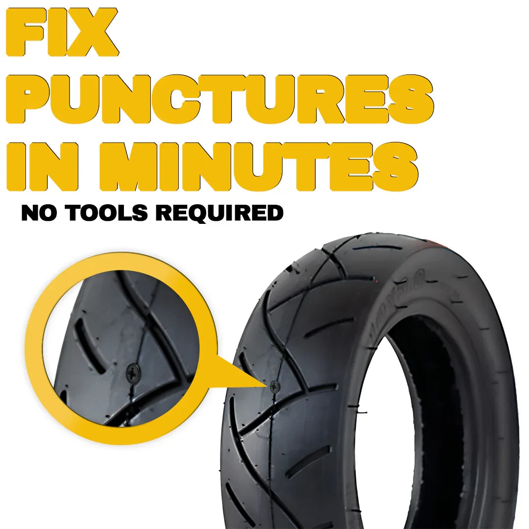 Belro Tire Sealing Nails, 10-pack, durable hardware tools for puncture repair, shown in close-up with nails arranged on a surface.