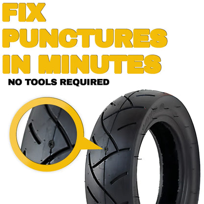 Belro Tire Sealing Nails, 10-pack, durable hardware tools for puncture repair, shown in close-up with nails arranged on a surface.