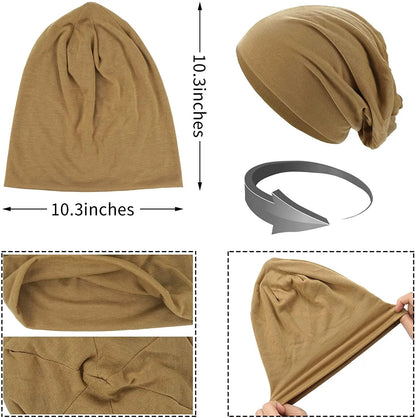 Belro Cozy Slouch Hat Beanie Cap in soft knit fabric, stylish winter accessory with a relaxed fit and warm coverage.