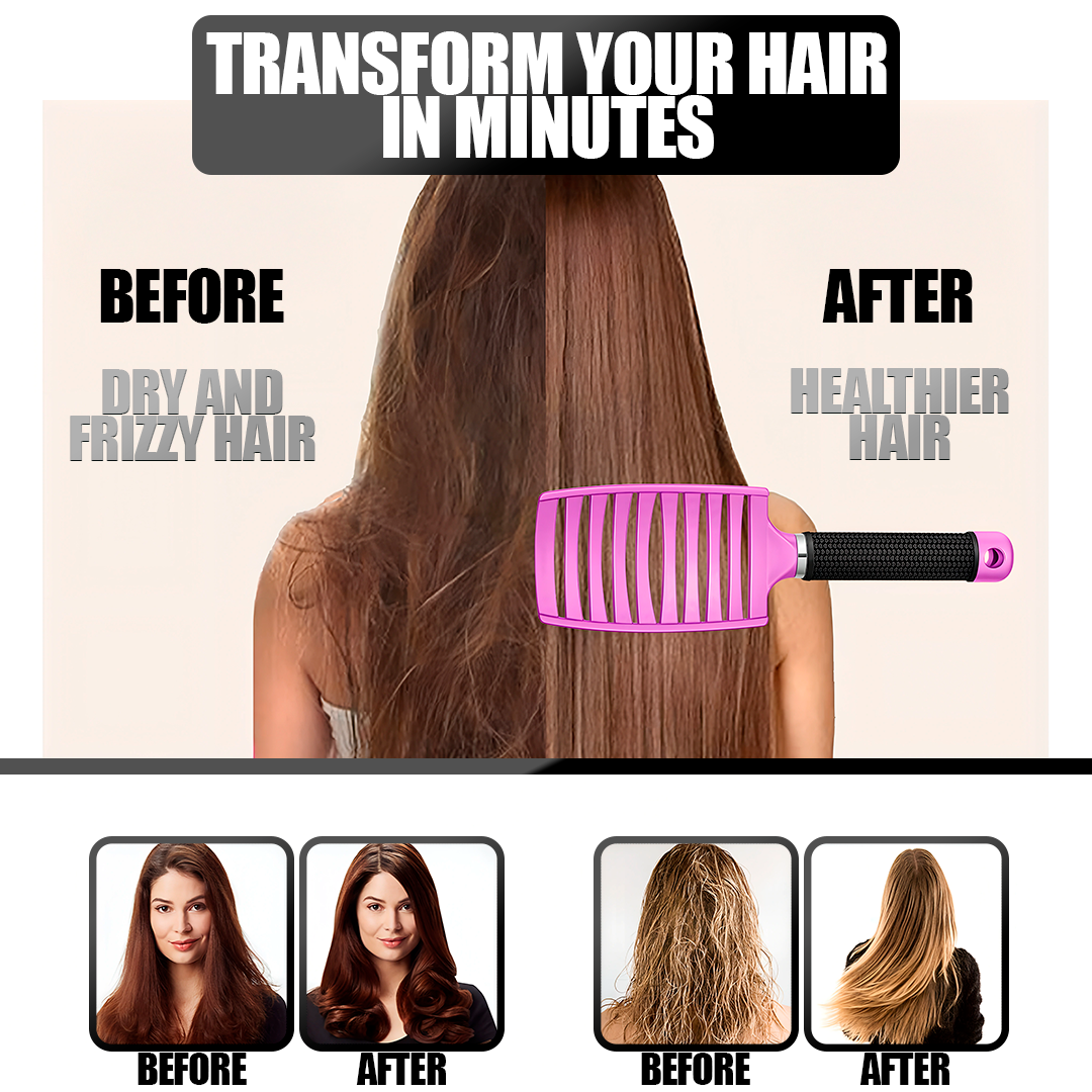 Belro Miracle Hair Detangler bottle showing sleek packaging for effortless knot removal and shiny hair care.
