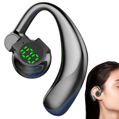 Belro wireless noise-canceling Bluetooth headphones with ear hooks, designed for comfortable, high-quality audio.