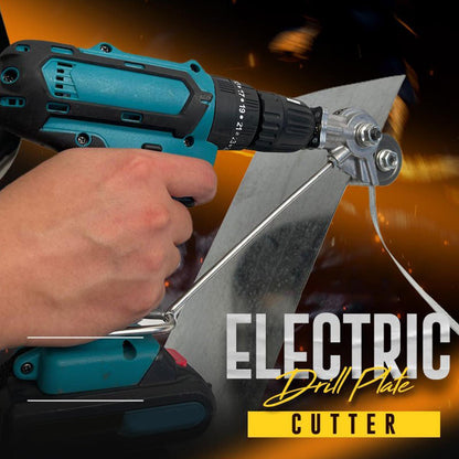 Belro electric drill with plate cutter attachment, showcasing a versatile tools and hardware device for precise cutting.