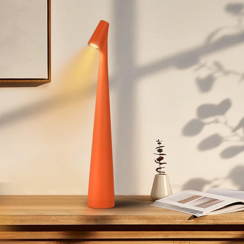 Belro touch control outdoor reading light with tri-color dimming, adjustable for outdoor home and garden use.