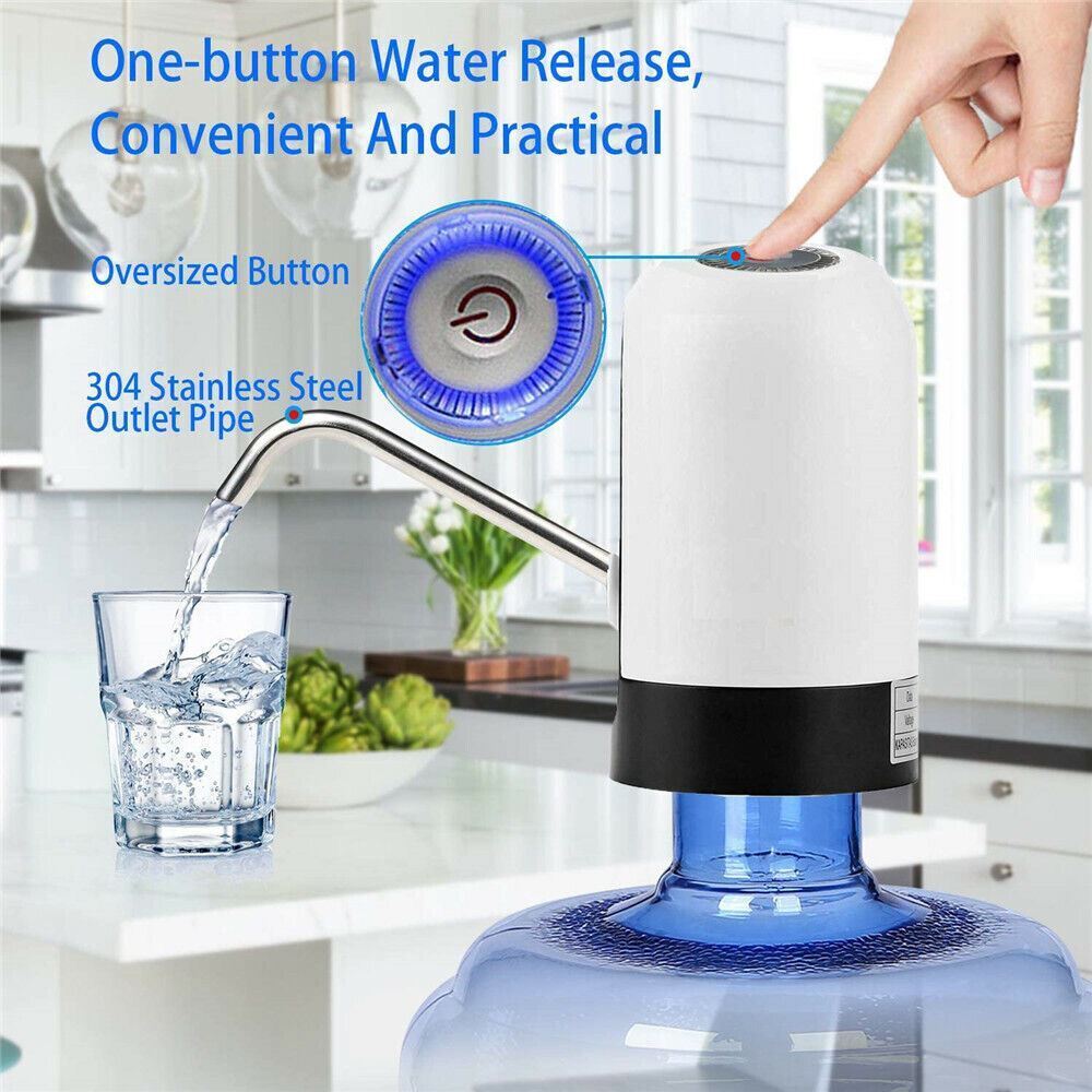 Belro automatic water dispenser tool for hardware, showing the device with a sleek design and water flow feature.
