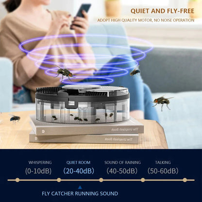 Belro automatic fly catcher device with electronic design, featuring a sleek, compact setup for pest control.