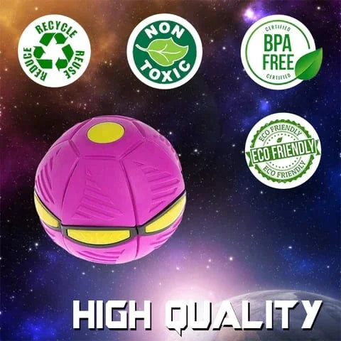 Belro Flying Saucer Ball dog toy made of durable material, designed for play and fetch for dogs.