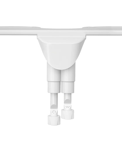Belro toilet bidet attachment installed on a toilet, showing control nozzle for personal hygiene cleaning.