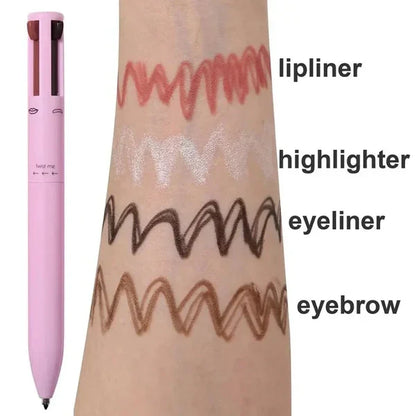 Belro 4-in-1 makeup pencil with multiple lip and beauty application tips, versatile and portable beauty tool.