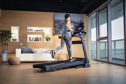 Casavibeo Sole F63 Treadmill with digital display, running belt, and sturdy frame for home exercise and cardio workouts.