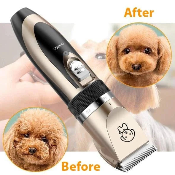 Belro low noise pet grooming clipper accessory with blades for quiet and efficient pet haircutting and trimming.