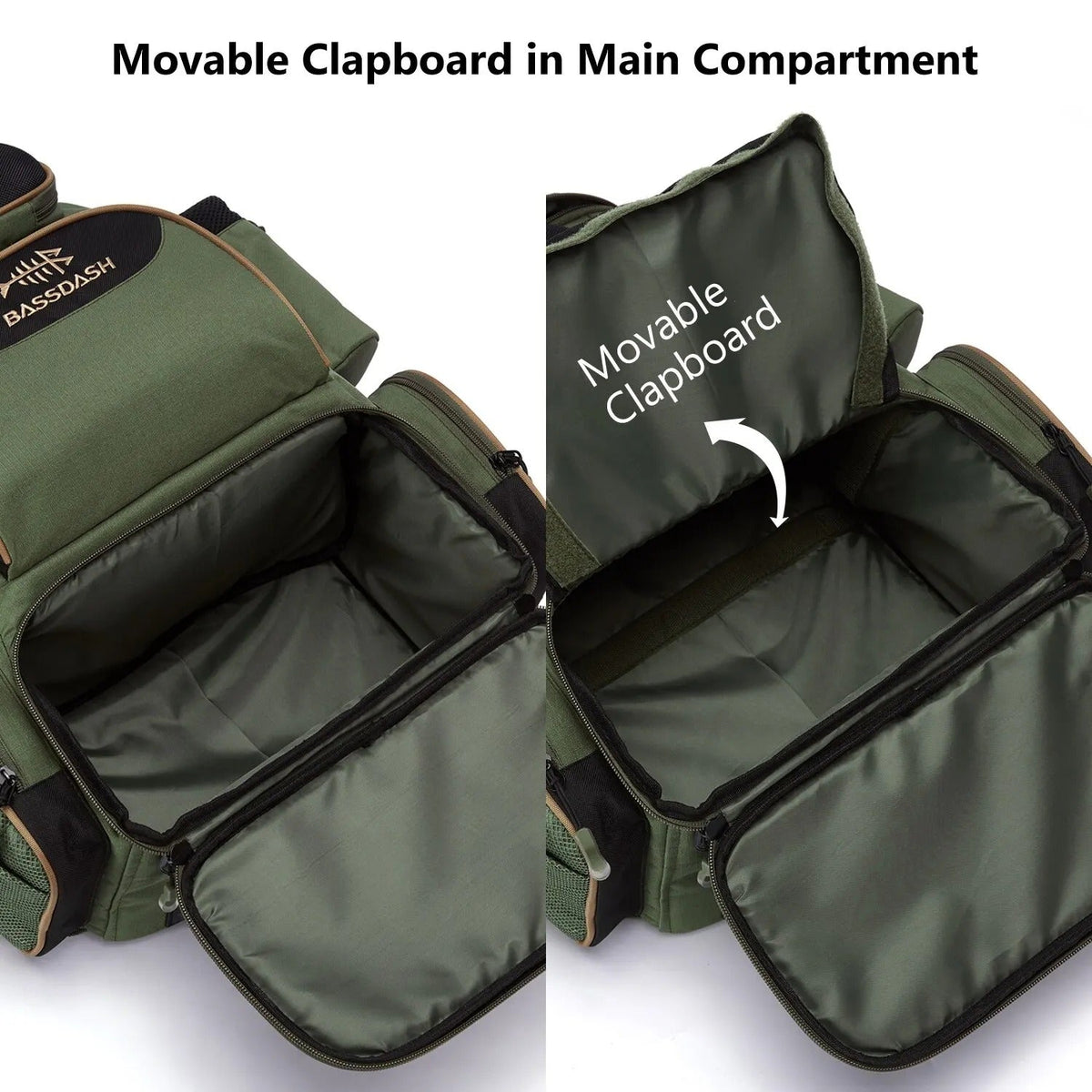 Belro waterproof fishing tackle backpack with multiple compartments, durable straps, and water-resistant material for outdoor fishing trips.