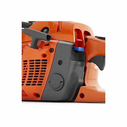 Husqvarna 562 XP® MARK II chainsaw with a powerful engine, metal guide bar, and chain, suitable for professional tree cutting.
