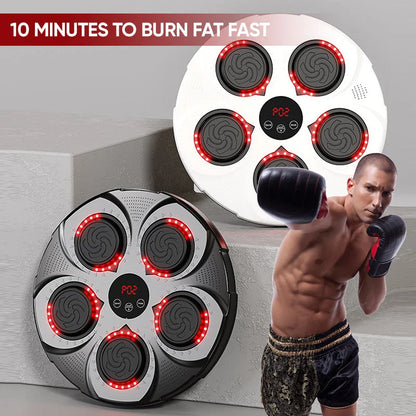 Belro wall-mounted music boxing machine for men, showcasing a sleek design perfect for healthy fitness and active lifestyle.