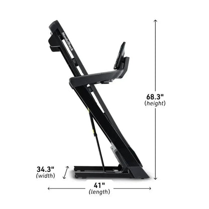 Casavibeo NordicTrack T Series 10 treadmill with digital display, running belt, and control panel for home workout use