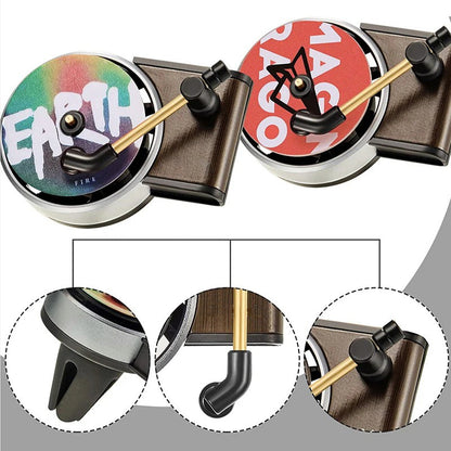 Belro car air freshener hanging from a rearview mirror, scented home fragrance decor accessory.