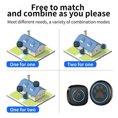 Belro dog door bells with electronic design, featuring a sleek, functional button for easy pet door access.