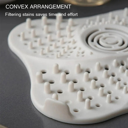 Belro anti-blocking spiral shower drain hair catcher with flexible design for preventing clogs in kitchen or bathroom drains.