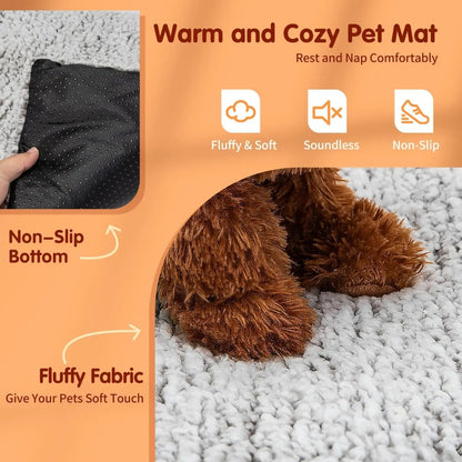 Belro cat and dog heating pad for pain relief, soft fabric cover with electric warming element, ideal for pets' comfort and warmth.
