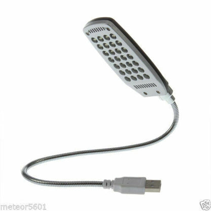 Belro portable laptop light with adjustable arm and LED illumination, ideal for office and stationery use.