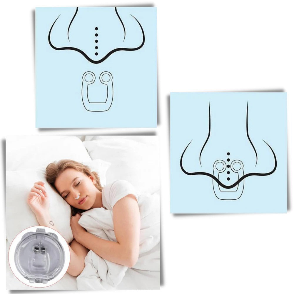 Belro nose plug for snoring relief, designed to improve airflow and reduce snoring during sleep.